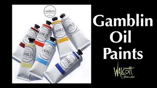 Gamblin Oil Paints [upl. by Bridgid997]