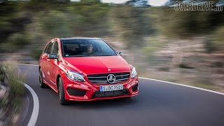 2015 MercedesBenz BClass facelift  First Drive Review [upl. by Laud999]