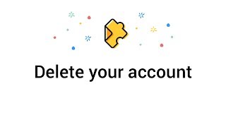 How to delete your account [upl. by Eniad]