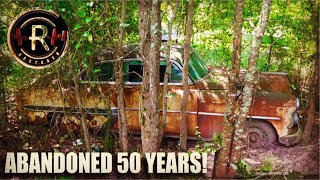 ABANDONED Vehicles RESCUED From Swamp After 50 YEARS  Forgotten Memories Turnin To Rust  RESTORED [upl. by Enilekaj311]