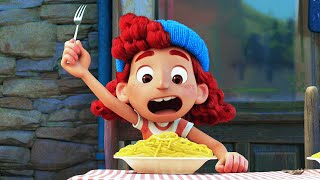 LUCA Featurette  quotAll About Foodquot 2021 Pixar [upl. by Asinet]