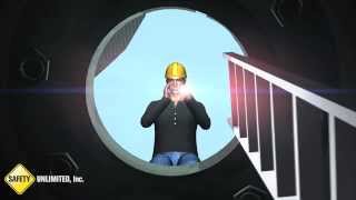 Unsafe Confined Space Animation by Safety Unlimited Inc [upl. by Air652]