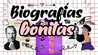 Biografías BonitasWORD🎙📱 [upl. by Arraik]