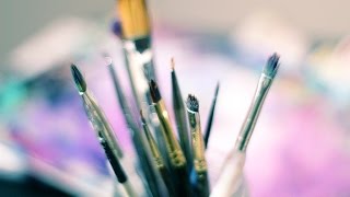 How to Clean Oil Paint Brushes [upl. by Yblehs]