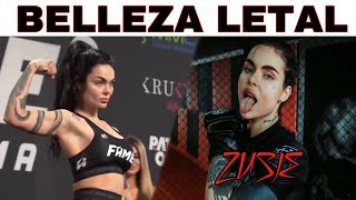 Ella Es ZUSJE La Peleadora MÁS BELLA DE FAME MMA [upl. by Graniela]