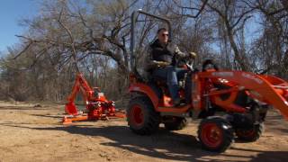 Kubota BX80 SwiftConnect Backhoe [upl. by Nairrod]