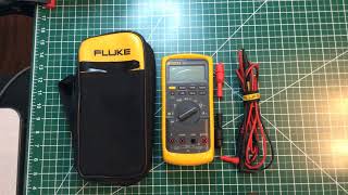 FLUKE 87 V True RMS Multimeter  Mini Review [upl. by Erialc]