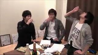 Drunk Hanae Natsuki with Osaka Ryouta and Taishi Murata ENG [upl. by Stanfill608]