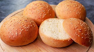 No Yeast No Egg Burger Buns  Bun Recipe WIthout Yeast  Yummy [upl. by Zohara666]