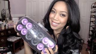 How to Use Hot Rollers  Hair Basics  itsJudyTime [upl. by Mayor]