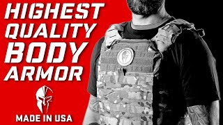 The Best Quality Steel Core Body Armor by Spartan Armor Systems  Made in USA [upl. by Eam]