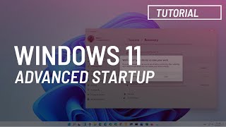 Windows 11 Five ways to open Advanced Startup options [upl. by Arutak]