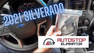 2021 Silverado auto startstop disable with the Autostop Eliminator [upl. by Notaes]