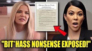 Khloe Kardashian EXPOSES Kourtney amp Travis Barker’s SHOCKING Breakup [upl. by Htrag]