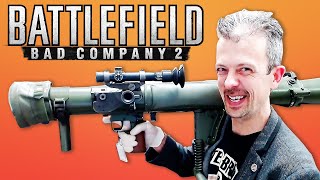 Firearms Expert Reacts To Battlefield Bad Company 2’s Guns [upl. by Aiuqram132]