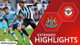 Newcastle 51 Brentford  Extended Highlights [upl. by Adela]