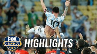 2021 Copa América EVERY goal from the thrilling tournament  FOX Soccer Highlights [upl. by Nnahgiel]