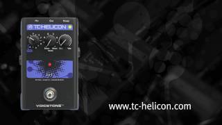 TC Helicon Voicetone H1 Harmony Pedal  Overview from Soundsliveshop [upl. by Llenyt419]