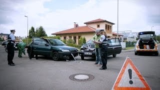 Nochmaaal Polizei Verkehrsunfall [upl. by Sean567]