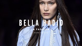 Model Moments Bella Hadid [upl. by Euqitsym]