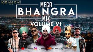 Mega Bhangra Mix Volume 6  Kiran Rai  Latest 2021 Mix  Back To Back Hits [upl. by Sirej]