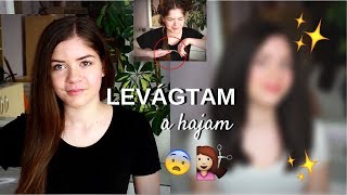 HAJVÁGÁS OTTHON 3  megunt hajból valami új [upl. by Elyagiba]