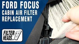 How to Replace Cabin Air Filter 2014 Ford Focus  AQ1211 [upl. by Karry215]