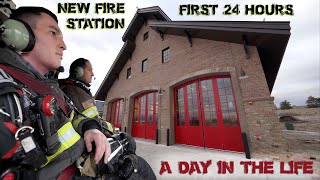 First 24 Hours in a New Fire Station  A Day in the Life [upl. by Aihtnis]