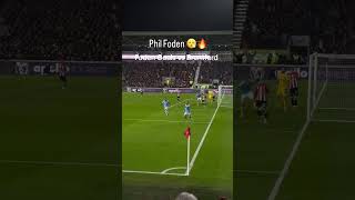 Phil Foden goal vs Brentford Brentford vs Man City [upl. by Jojo]