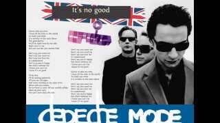 Depeche Mode  Its No Good extended mix HD High Quality [upl. by Notsniw352]