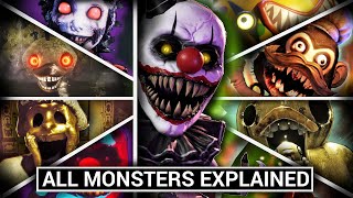 All Monsters in Dark Deception Chapter 13 Explained [upl. by Mellisa]