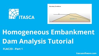 Homogeneous Embankment Dam Analysis Tutorial Part 1 of 3 [upl. by Anilat]