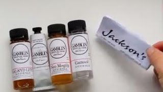 Gamblin Oil Mediums Review [upl. by Symon879]