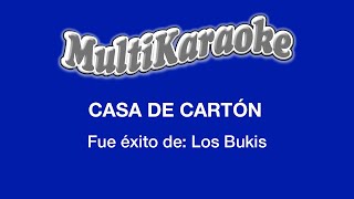 Casas De Cartón  Multikaraoke  Fue Éxito De Los Bukis [upl. by Aivatal121]