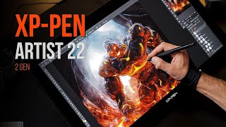 XPPEN Artist 22 2nd gen Display Tablet Review  Budget friendly [upl. by Alol254]