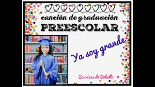 Canción para graduación preescolar [upl. by Merrow982]