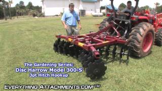 How to Use a Disc Harrow  Model 300 [upl. by Feilak]