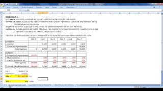 Solucion ejercicios de evaluación de proyectos [upl. by Salisbarry178]