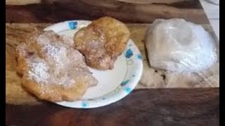 How to make Fried dough [upl. by Ecerahc]