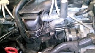 Cleaning the EGR on a euro4 Volvo D5 [upl. by Yancey]