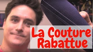 Technique  La Couture Rabattue [upl. by Asaeret]