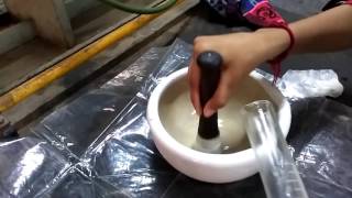 Preparation of olive oil emulsion [upl. by Lennej829]