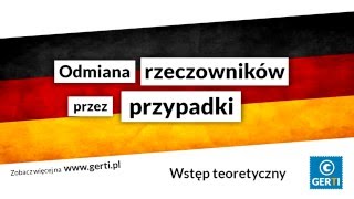 Język niemiecki  Odmiana rzeczowników przez przypadki [upl. by Certie346]