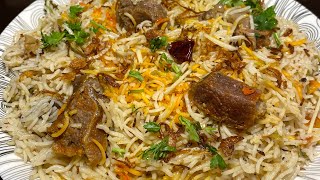 Hyderabadi Yakhni Biryani Recipe  Muntaha Food Diaries [upl. by Oznerol]