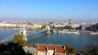 Széchenyi Chain Bridge  Budapest  Hungary [upl. by Ahsiket]