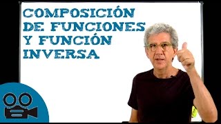 Composición de funciones y función inversa [upl. by Aitram]