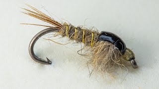 Fly Tying Hares Ear Nymph Variation [upl. by Sinnaiy]