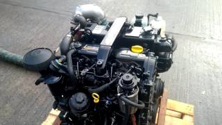 Cummins Mercruiser 17 120hp Inboard Marine Diesel Engine [upl. by Farnham]