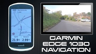 Garmin Edge 1030 Navigation [upl. by Vandervelde]