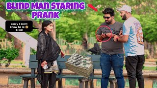 Blind Man Staring Prank  Prank In Pakistan  Humanitarians Mini [upl. by Nosduj]